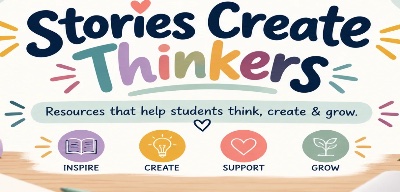 Stories Build Thinkers logo